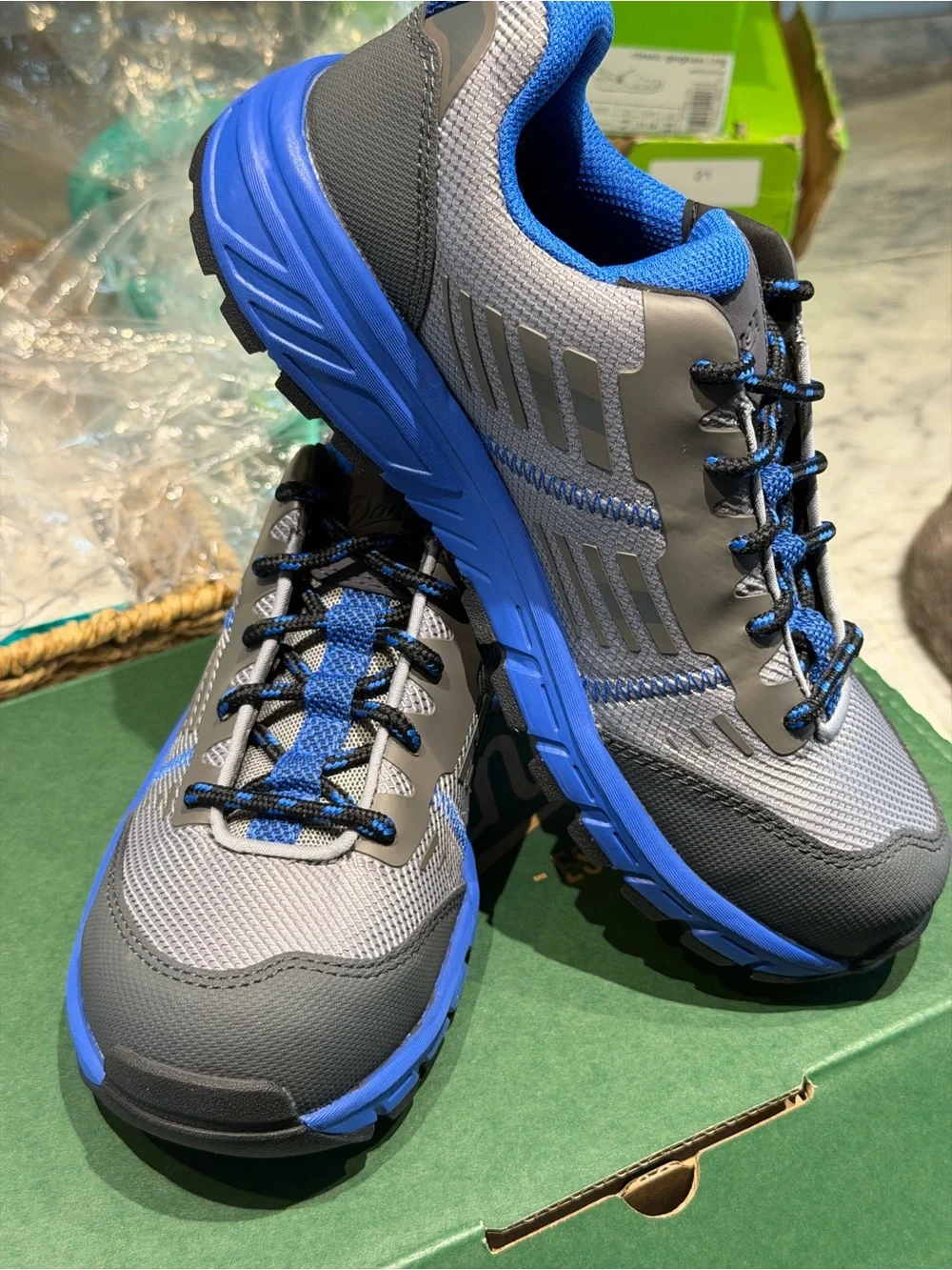 Danner Women's Gray & Blue Trail Sneakers